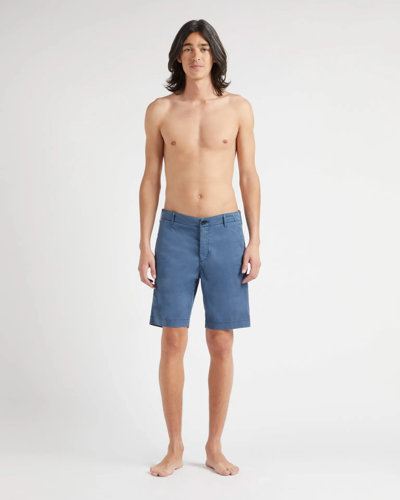 Vilebrequin - Bermudashorts Aus Tencel-gabardine Für Herren - Bermuda - Ponche - Blau - Größe 32 – Bild 3