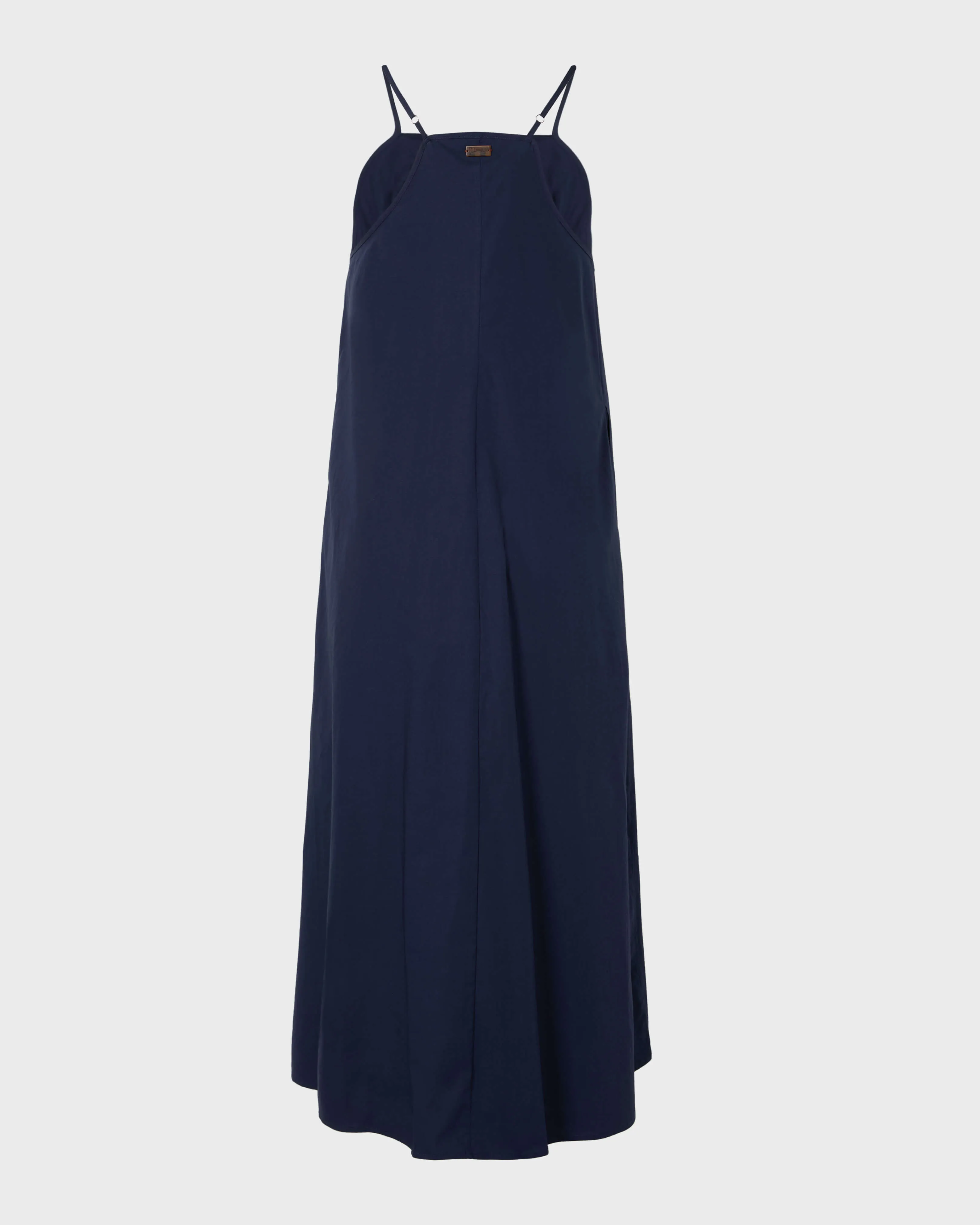 Vilebrequin - Midi-kleid Aus Popeline Mit Häkel-medaillon - Kleid - Lizie - Blau - Größe XS – Bild 2