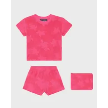 Vilebrequin - Jaquard-set Aus Frottee Für Babys - Baby Set - Baao - Rosa - Größe 12M Vilebrequin - Jaquard-set Aus Frottee Für Babys - Baby Set - Baao - Rosa - Größe 12M
