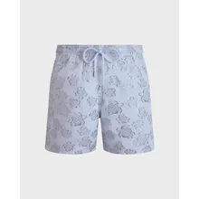 Vilebrequin - Ronde Des Tortues Jacquard Badeshorts Für Herren - Bademode - Moopea - Weiss - Größe S Vilebrequin - Ronde Des Tortues Jacquard Badeshorts Für Herren - Bademode - Moopea - Weiss - Größe S
