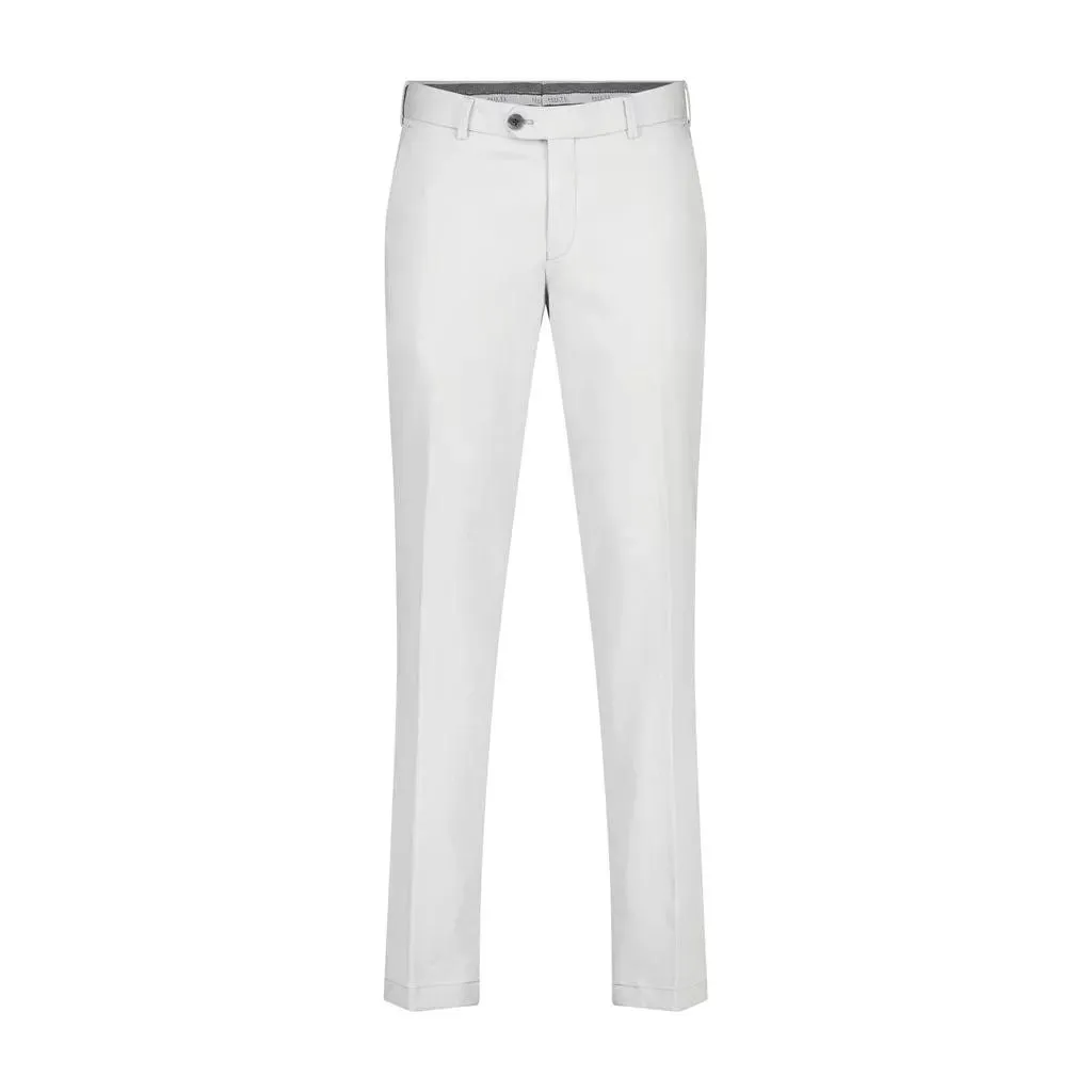 Hiltl - Slim-Fit Baumwollhose - Größe 54 - gray Hiltl - Slim-Fit Baumwollhose - Größe 54 - gray