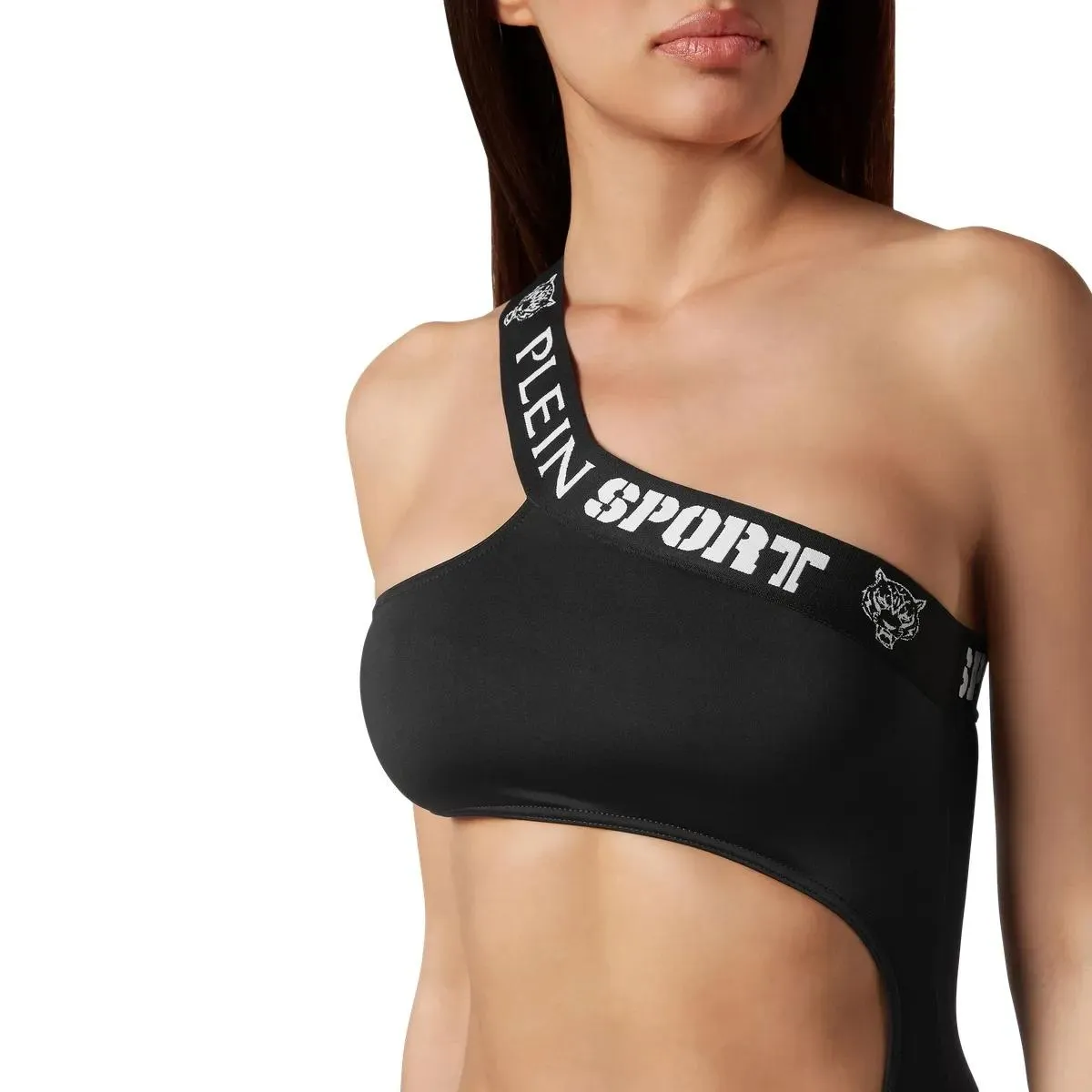 Plein Sport - Badeanzug Tiger - Größe M - schwarz – Bild 2