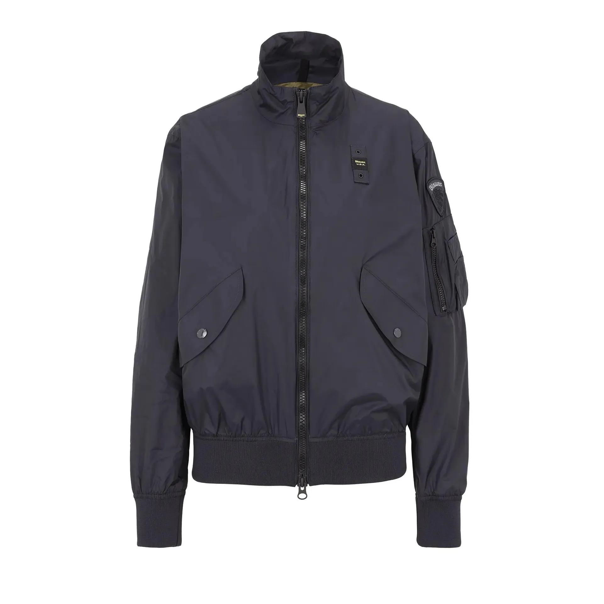 Blauer USA - Blouson BADGER - Größe XL - blau Blauer USA - Blouson BADGER - Größe XL - blau