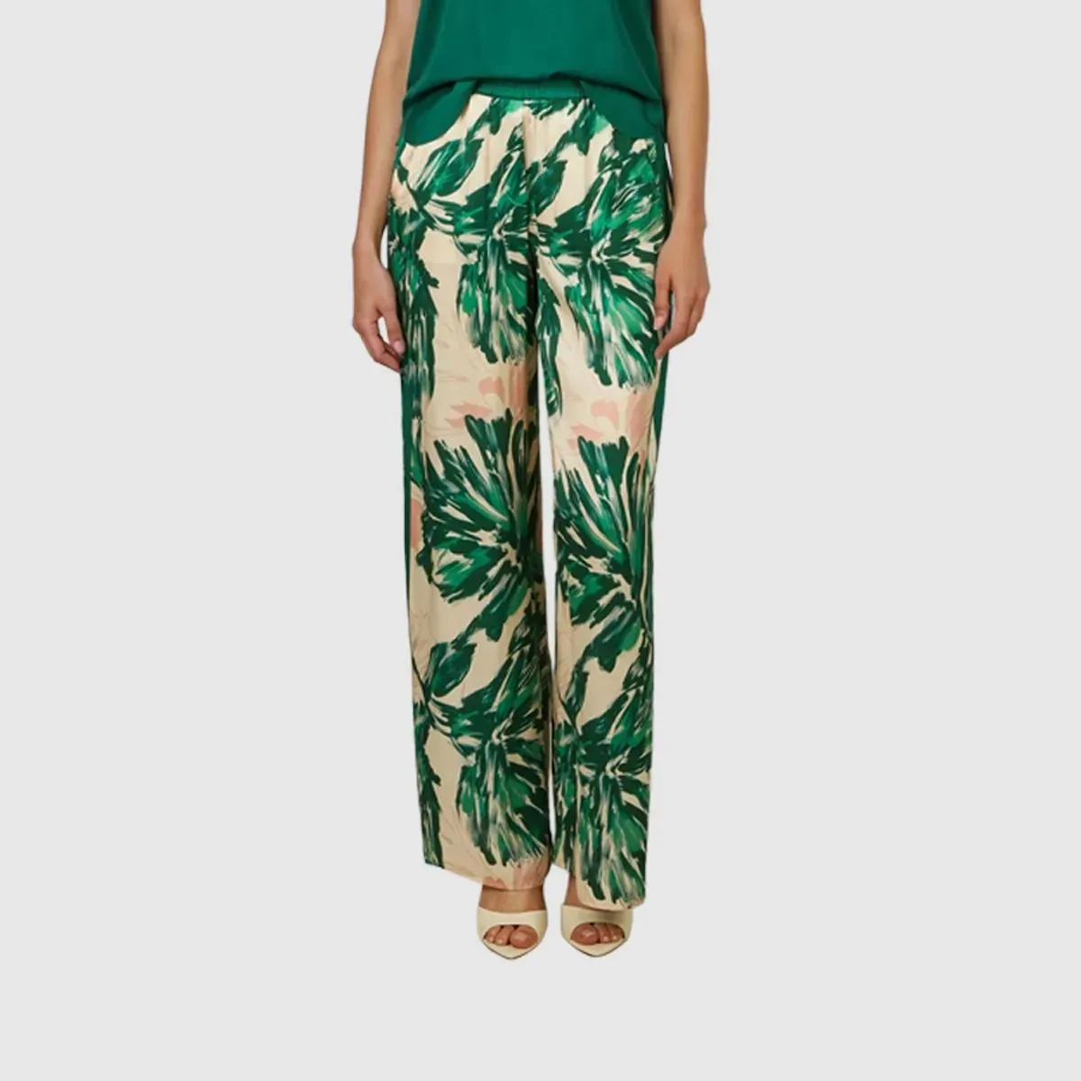 Marc Aurel - Pyjamahose - Größe 34 - grün – Bild 4