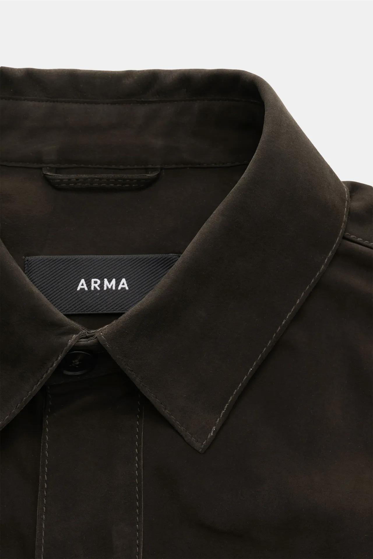 Arma - Herren - Velourslederjacke 'Dillen' anthrazit – Bild 3