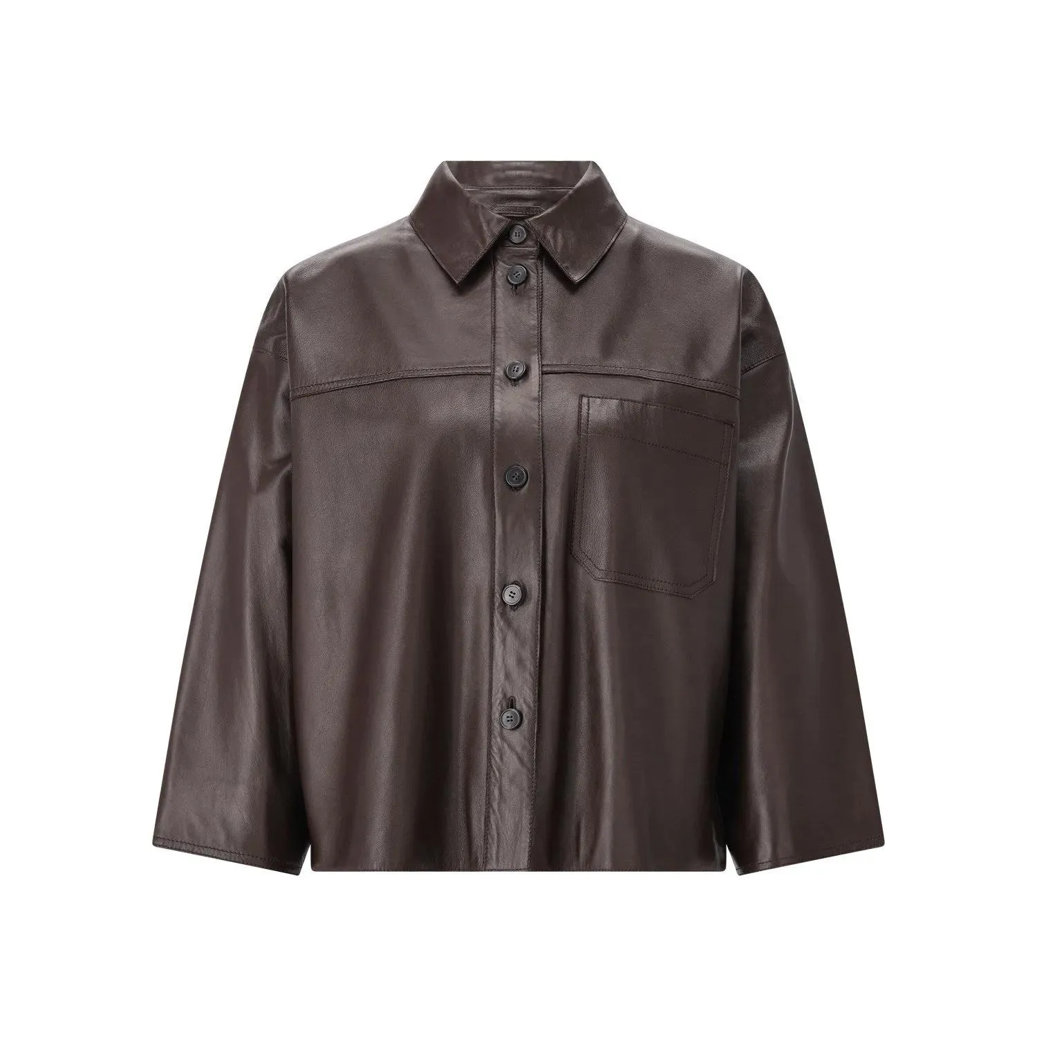 WEEKEND Max Mara - Lederjacke Stecca - Größe 38 - braun WEEKEND Max Mara - Lederjacke Stecca - Größe 38 - braun