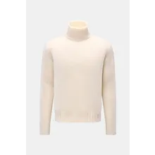 Lunaria Cashmere - Herren - Cashmere Rollkragenpullover creme Lunaria Cashmere - Herren - Cashmere Rollkragenpullover creme