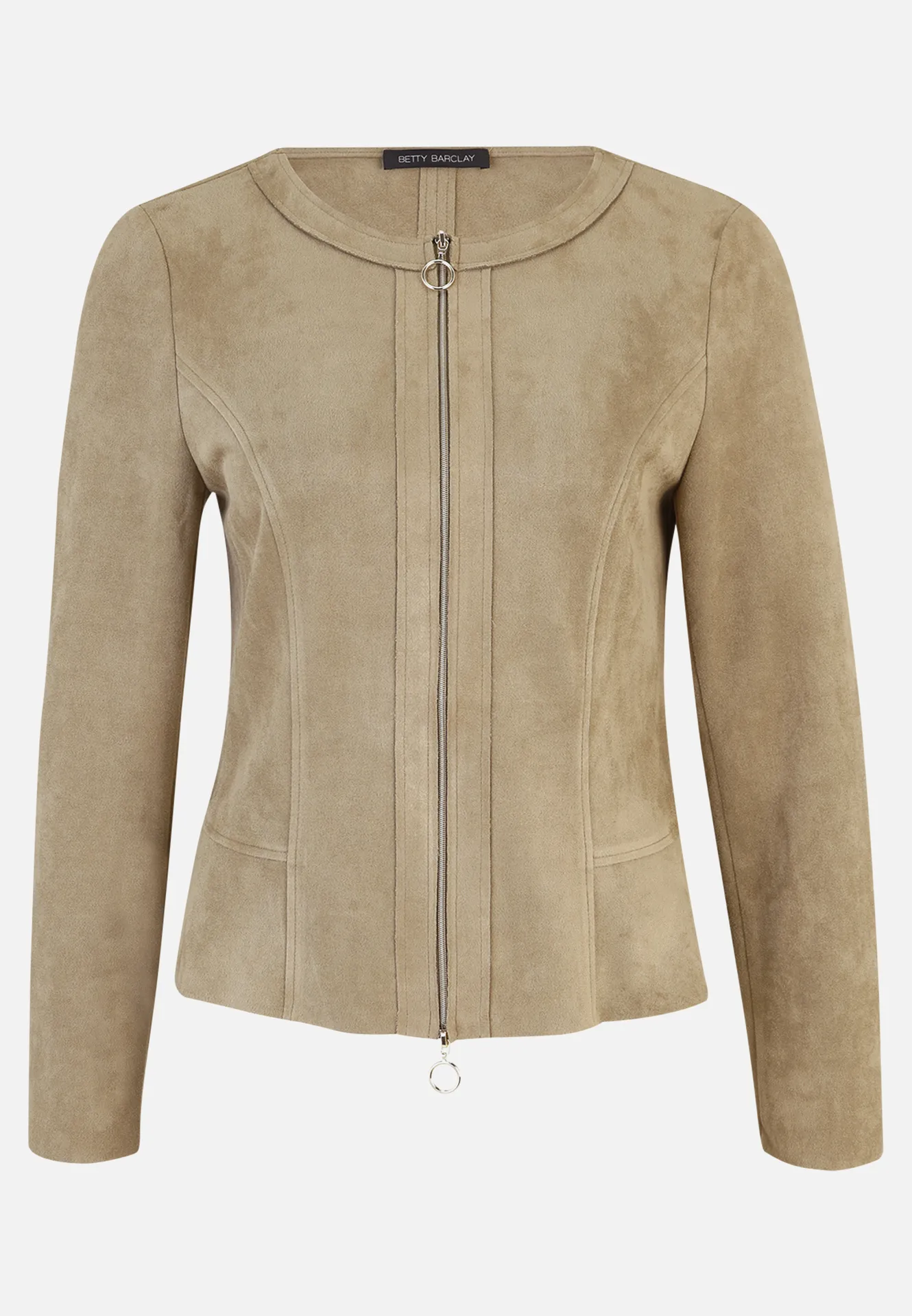 Blazer-Jacke mit Reißverschluss – Bild 3