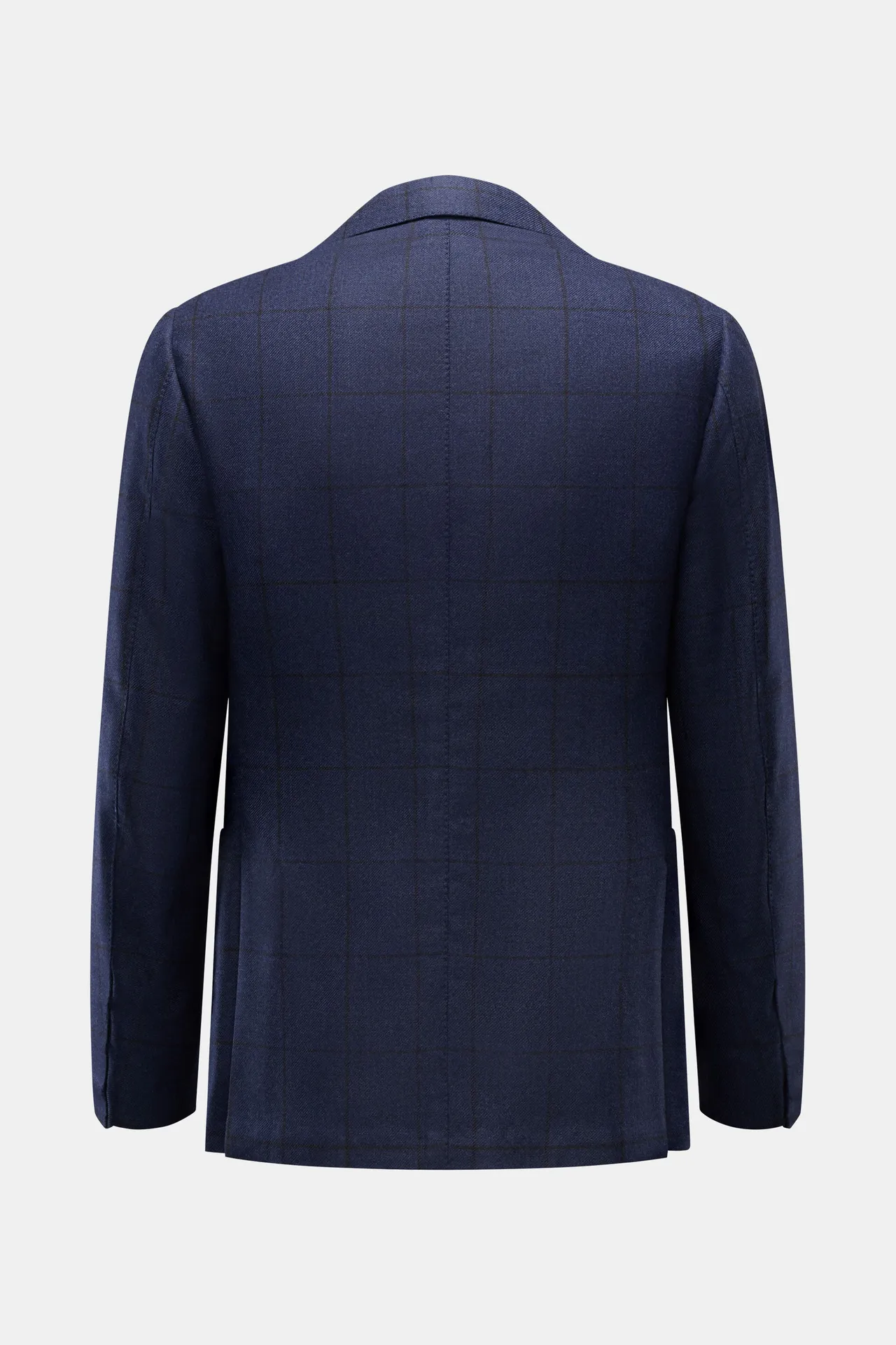 Borrelli - Herren - Sakko 'Procida' navy/schwarz kariert – Bild 3