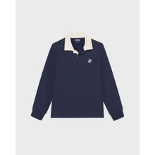 Vilebrequin - Zweifarbiges Polohemd Mit Langen Ärmeln Für Jungen - Polohemd - Gurby - Blau - Größe 10 Vilebrequin - Zweifarbiges Polohemd Mit Langen Ärmeln Für Jungen - Polohemd - Gurby - Blau - Größe 10