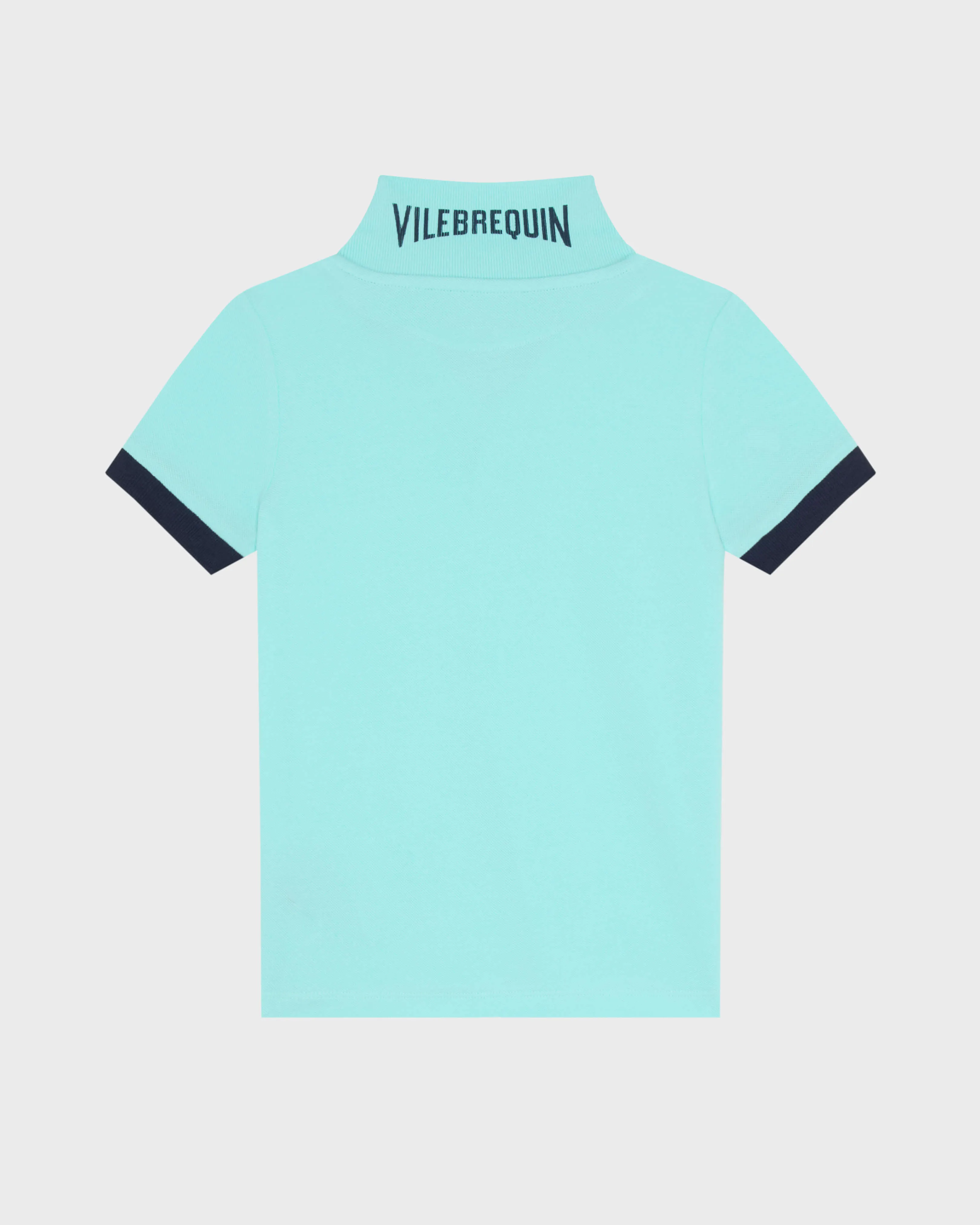 Vilebrequin - Solid Polohemd Aus Bio-baumwolle Für Jungen - Polohemd - Pantin - Blau - Größe 10 – Bild 2