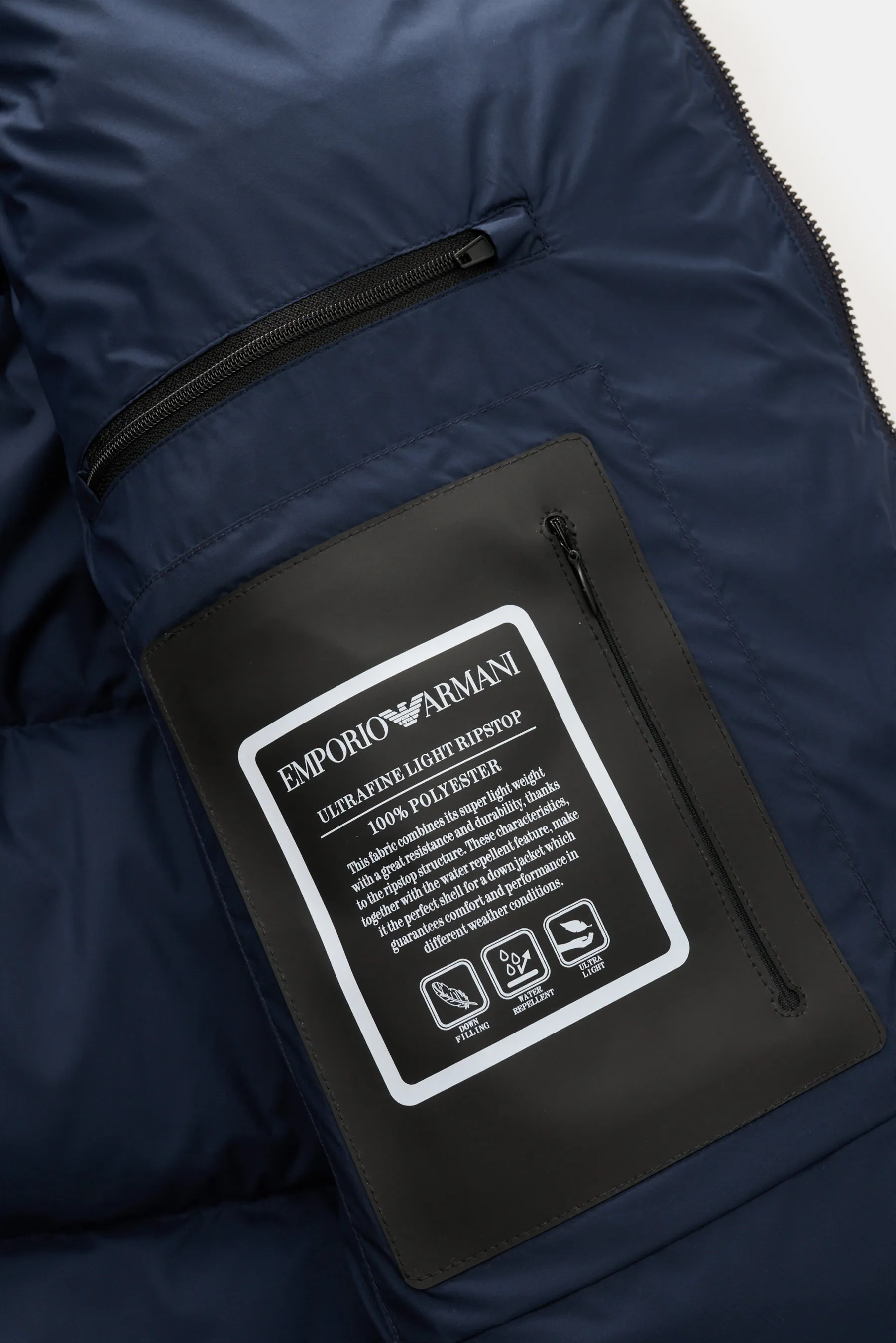 Emporio Armani - Herren - Daunenjacke navy – Bild 7