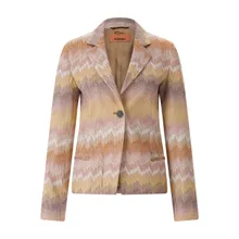 Missoni - Blazer mit Muster - Größe 36 - orange Missoni - Blazer mit Muster - Größe 36 - orange