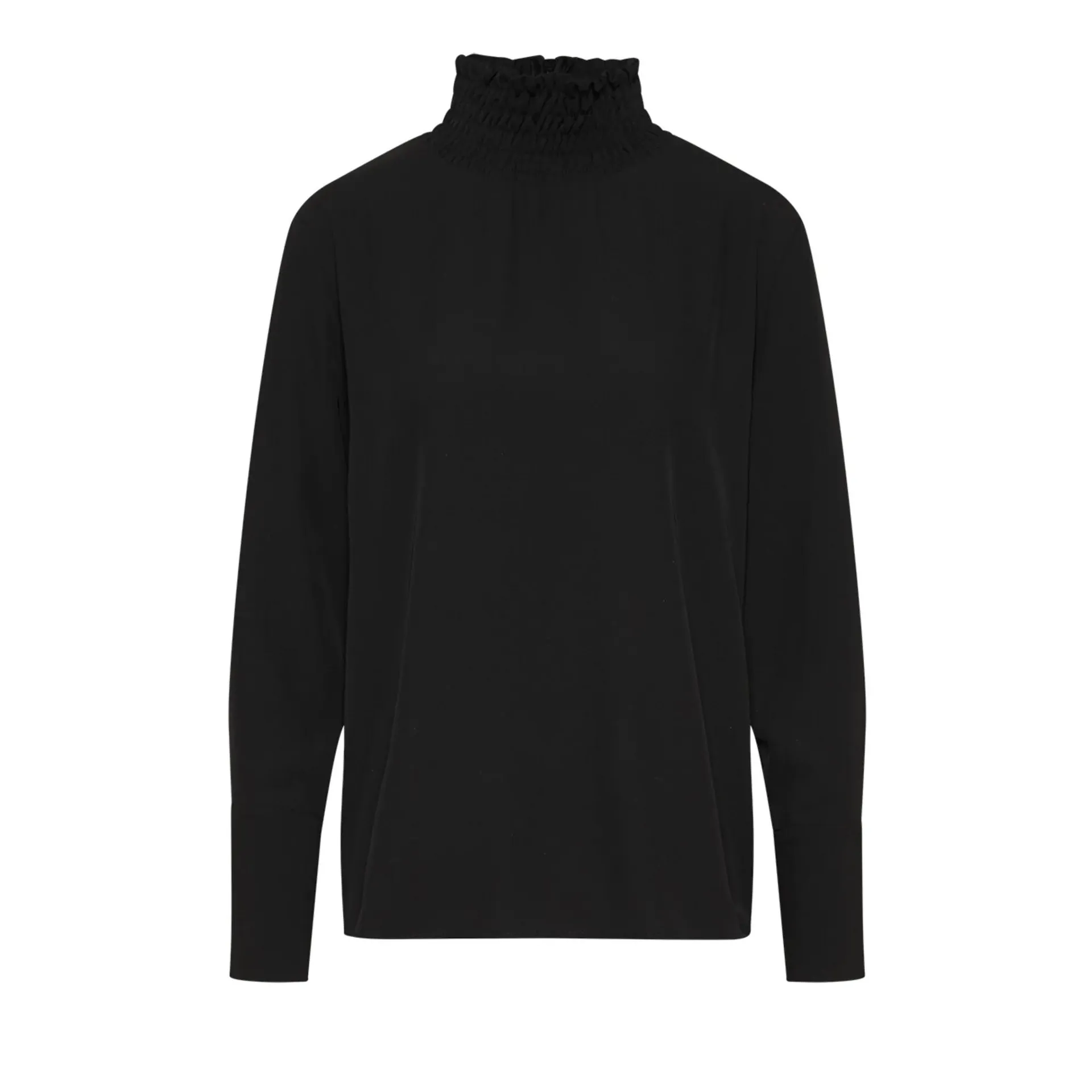 SEM PER LEI - BLUSE GESMOKED - Größe 36 - schwarz SEM PER LEI - BLUSE GESMOKED - Größe 36 - schwarz