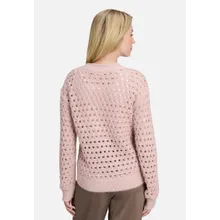 Strickpullover mit Effektgarn Strickpullover mit Effektgarn