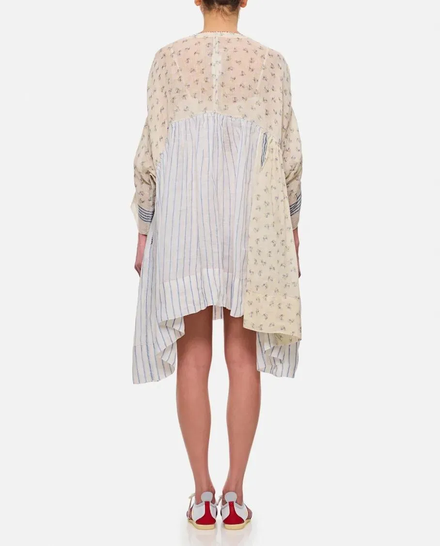 Pero - Double Print Midi Dress - Größe 36 - bunt – Bild 3