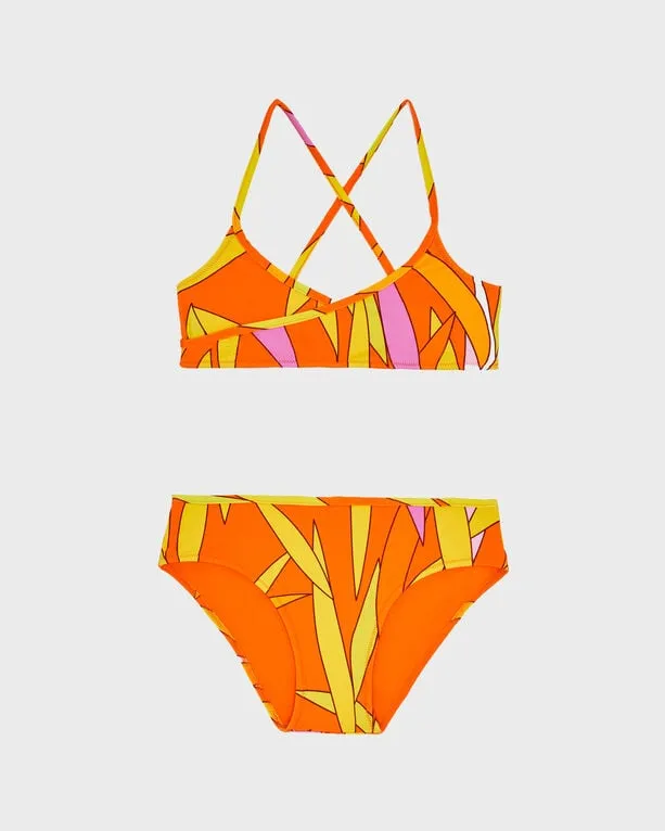 Vilebrequin - Madrague Bikini-set Für Mädchen - Bademode - Gigi - Orange - Größe 8 Vilebrequin - Madrague Bikini-set Für Mädchen - Bademode - Gigi - Orange - Größe 8