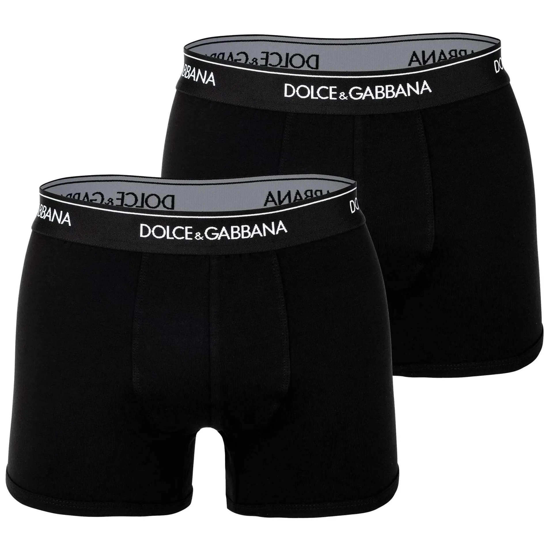 Dolce&Gabbana - Regular Boxer 2er Pack - Größe XXL - schwarz Dolce&Gabbana - Regular Boxer 2er Pack - Größe XXL - schwarz