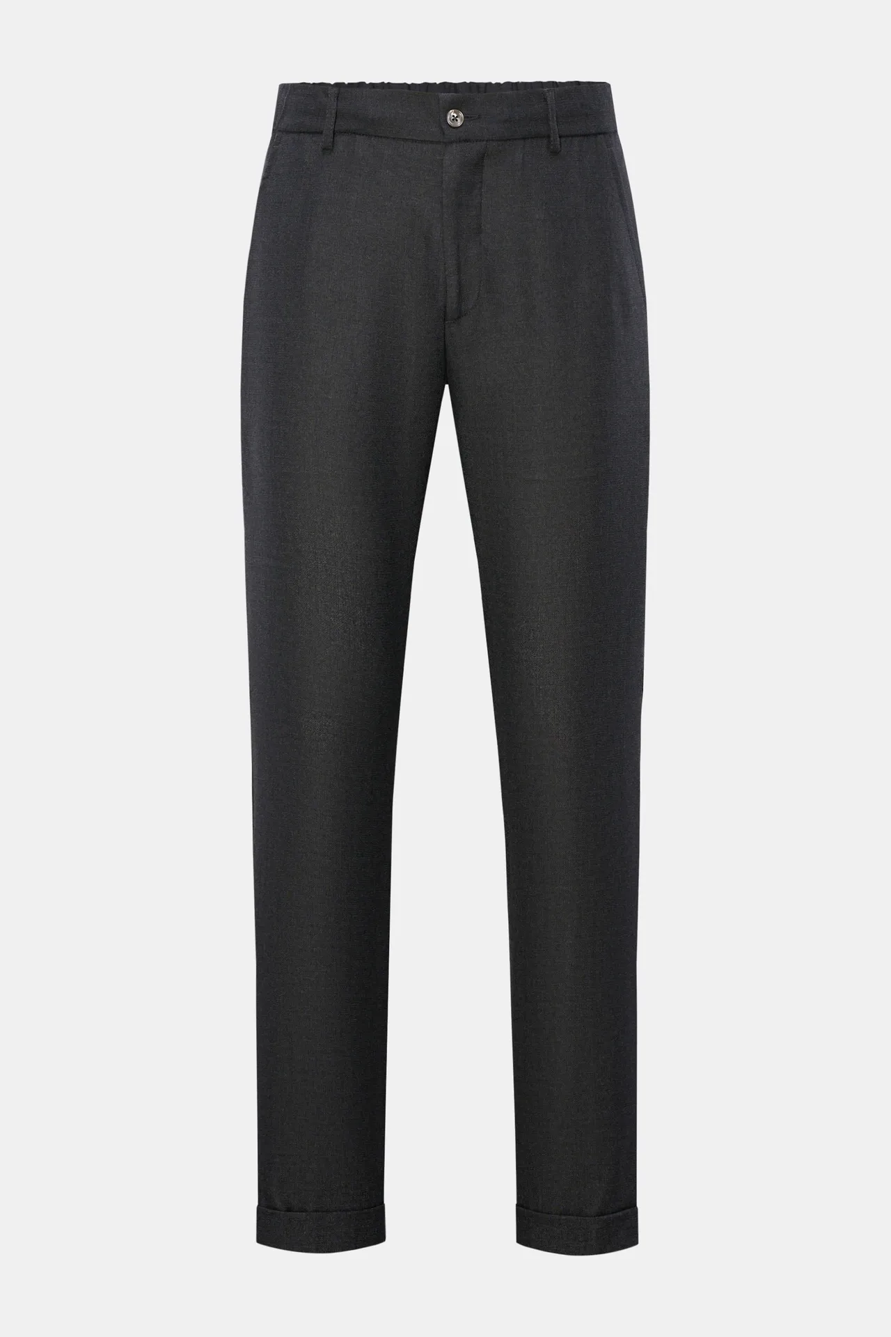 Marco Pescarolo - Herren - Woll-Jogpants %27Manu%27 anthrazit meliert Marco Pescarolo - Herren - Woll-Jogpants %27Manu%27 anthrazit meliert