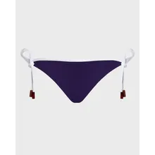 Vilebrequin - Solid Bikinihose Zum Seitlichen Binden Für Damen - Bademode - Flore - Violett - Größe L Vilebrequin - Solid Bikinihose Zum Seitlichen Binden Für Damen - Bademode - Flore - Violett - Größe L