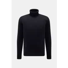 Bruno Manetti - Herren - Cashmere Rollkragenpullover dark navy Bruno Manetti - Herren - Cashmere Rollkragenpullover dark navy