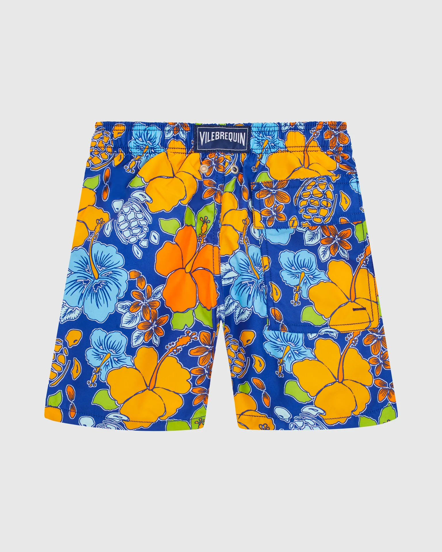 Vilebrequin - Tropical Turtle Badeshorts Für Jungen - Bademode - Jim - Blau - Größe 2 – Bild 2