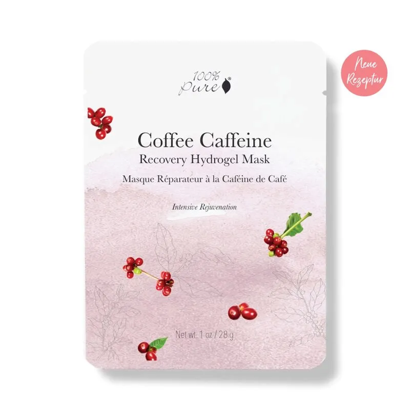 Coffee Caffeine Recovery Hydrogel Mask - Gesichtsmaske Coffee Caffeine Recovery Hydrogel Mask - Gesichtsmaske