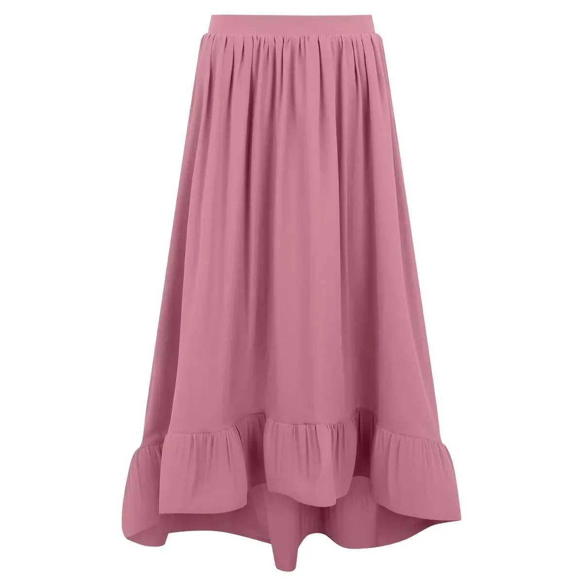 Apart - Rock mit Volant - Größe 34 - rosa Apart - Rock mit Volant - Größe 34 - rosa