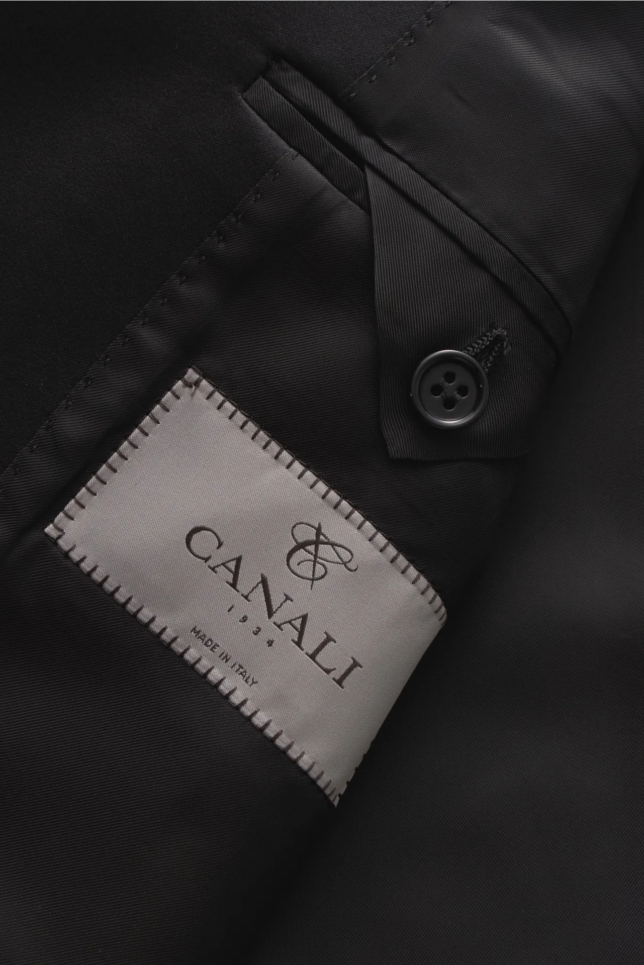 Canali - Herren - Smoking 'Travel' schwarz – Bild 3