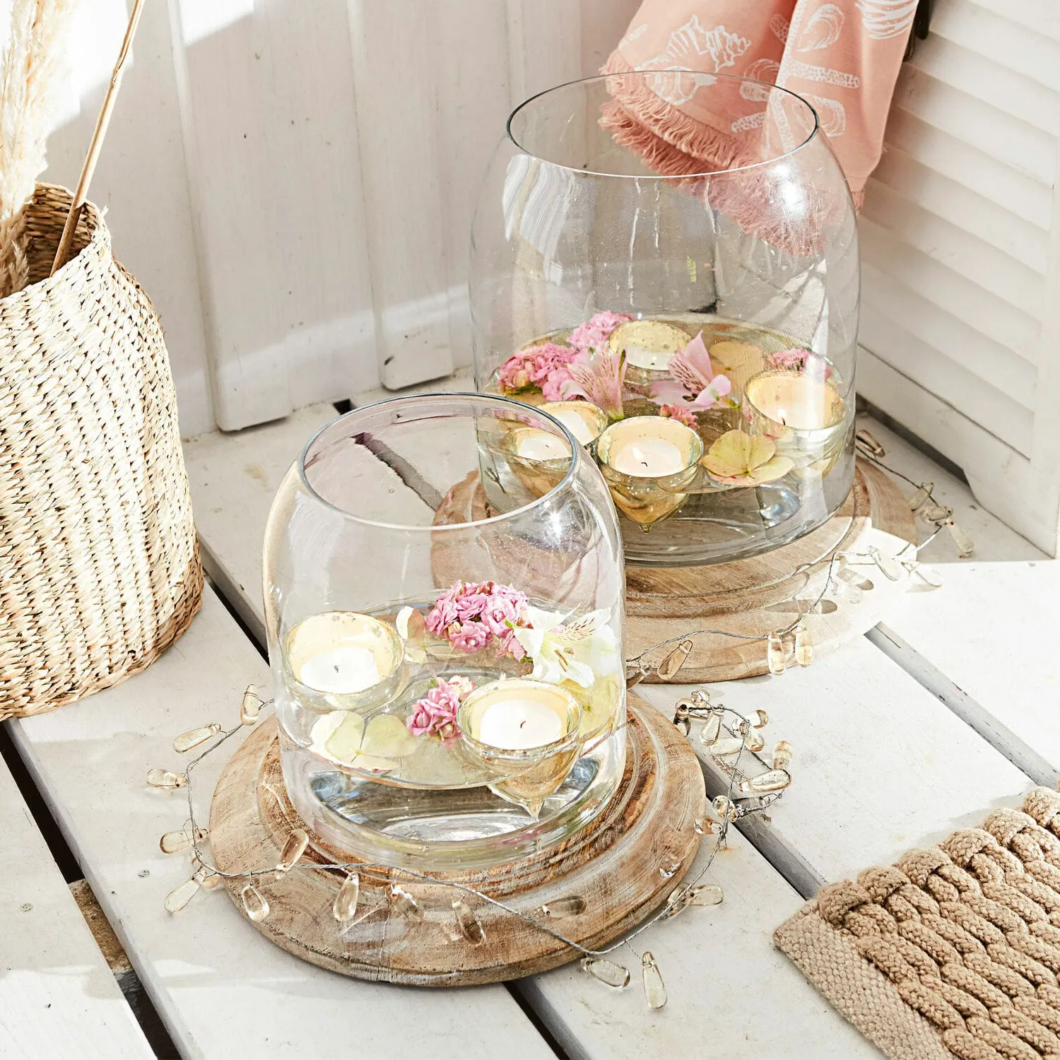 Schwimmwindlichter 6er Set Adelia – Bild 4