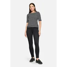 Basic-Jeans mit Waschung