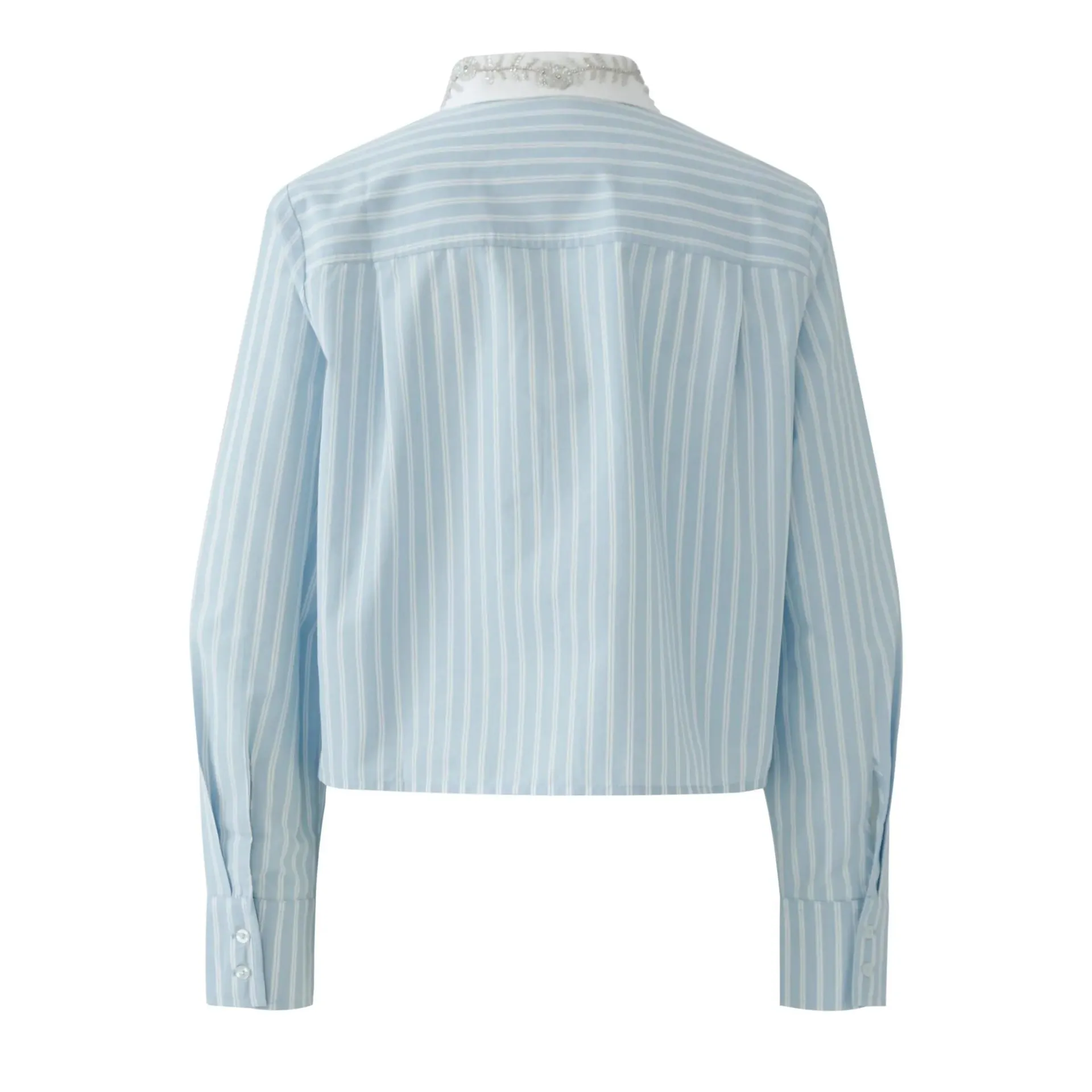 Oui - Bluse - Größe 40 DAMEN - blau – Bild 3