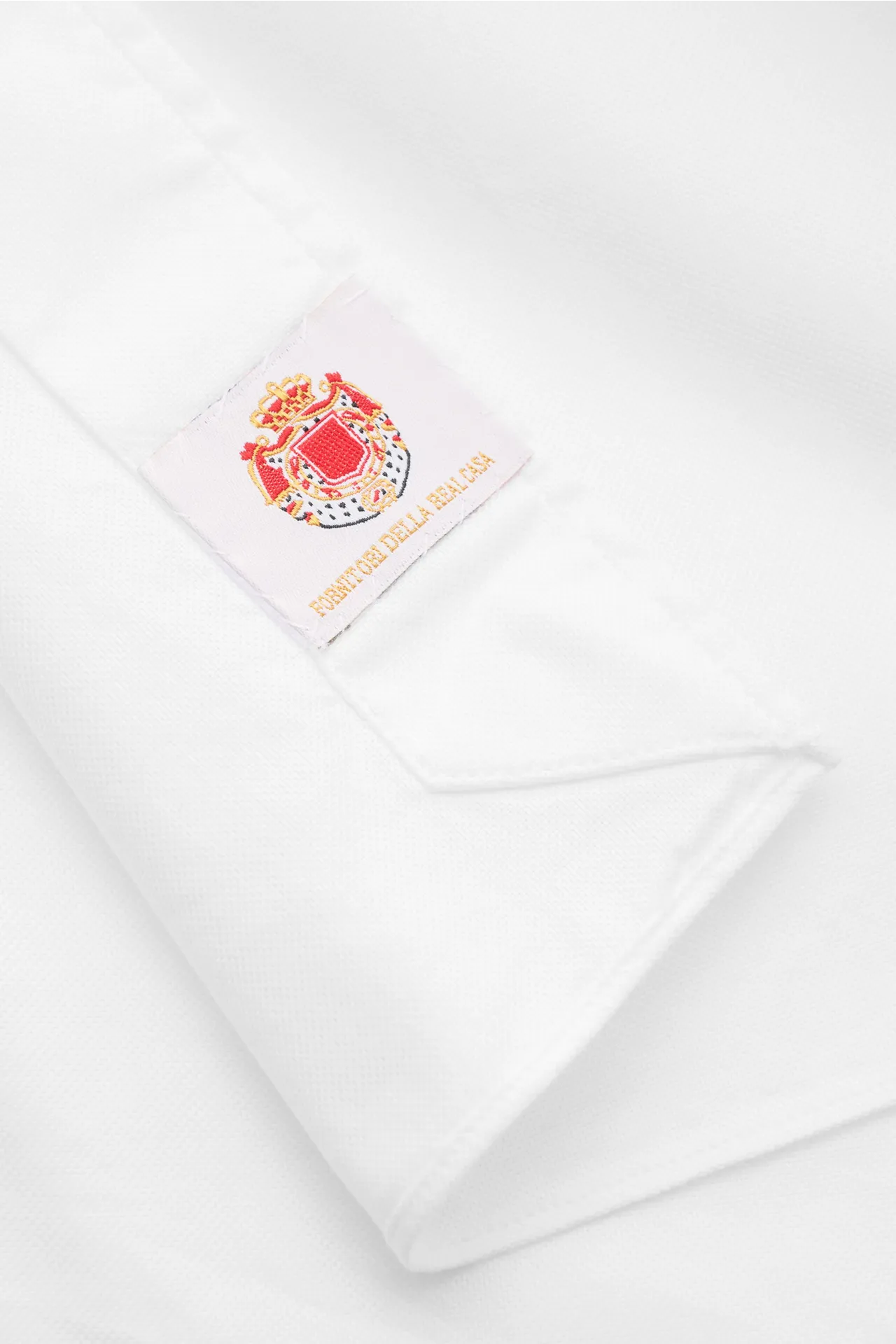 Borrelli - Herren - Oxford-Hemd 'Ettore' Button-Down-Kragen weiß – Bild 5