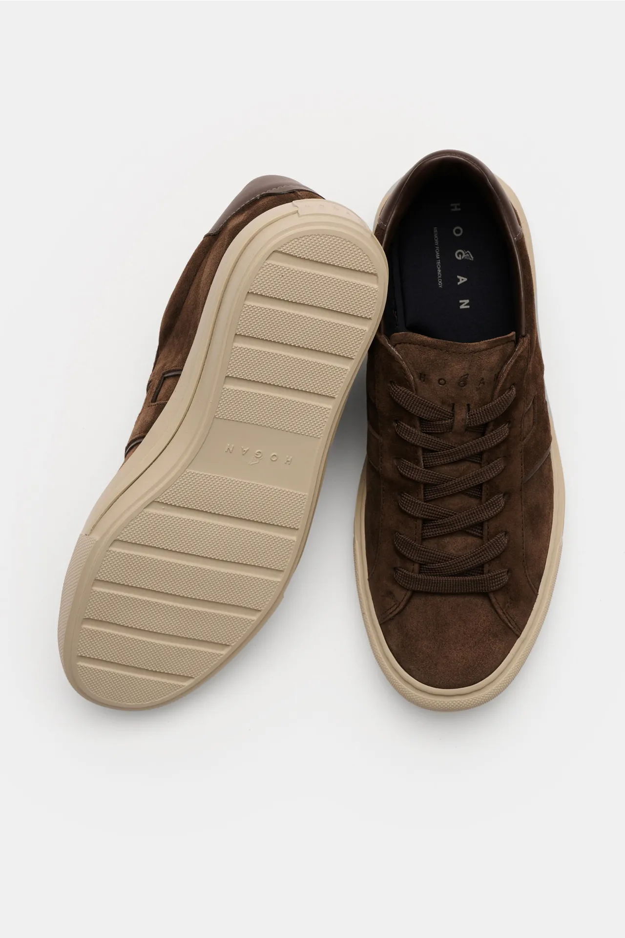 Hogan - Herren - Sneaker 'Allacciato' dunkelbraun – Bild 2