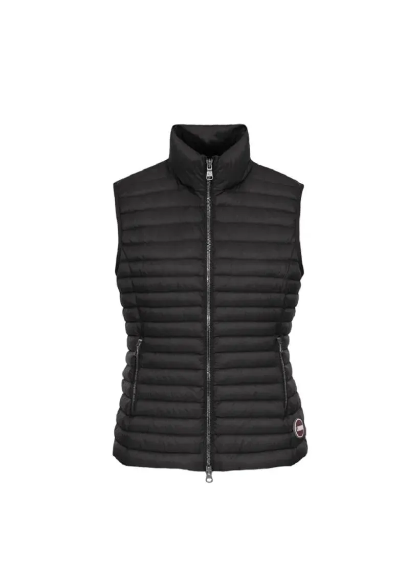 Colmar Originals - Black Sleeveless Jacket In Ultralight Recycled Fab - Größe 40 - schwarz Colmar Originals - Black Sleeveless Jacket In Ultralight Recycled Fab - Größe 40 - schwarz