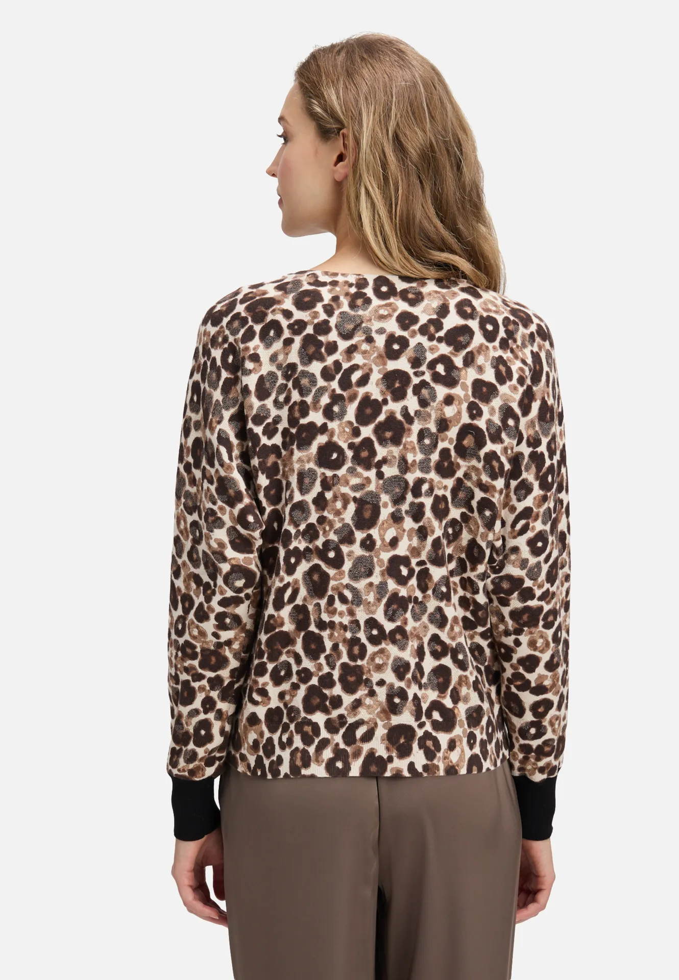 Strickpullover mit Jacquard Strickpullover mit Jacquard