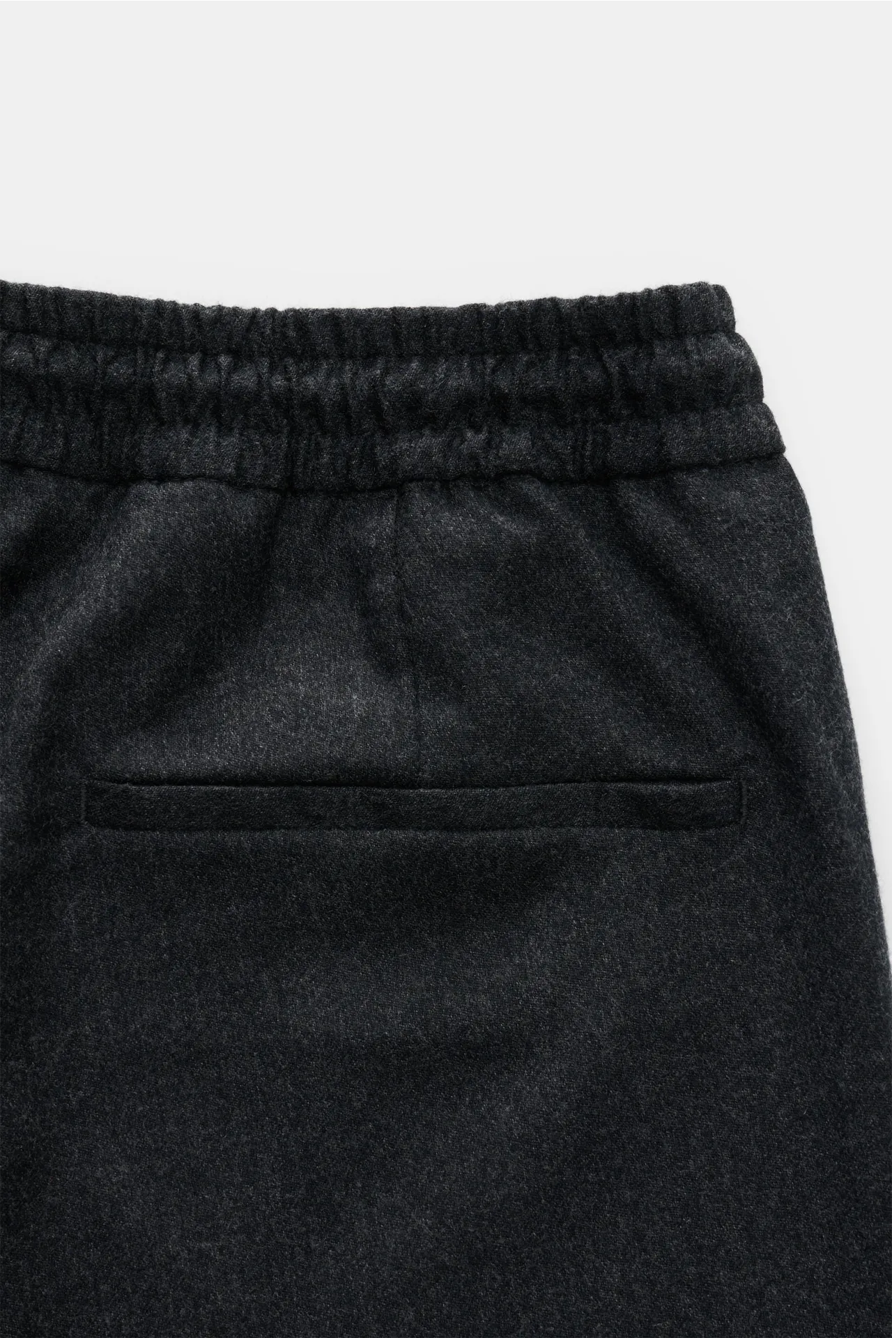 Briglia 1949 - Herren - Woll-Jogpants 'Wimbledon' dunkelgrau meliert – Bild 3