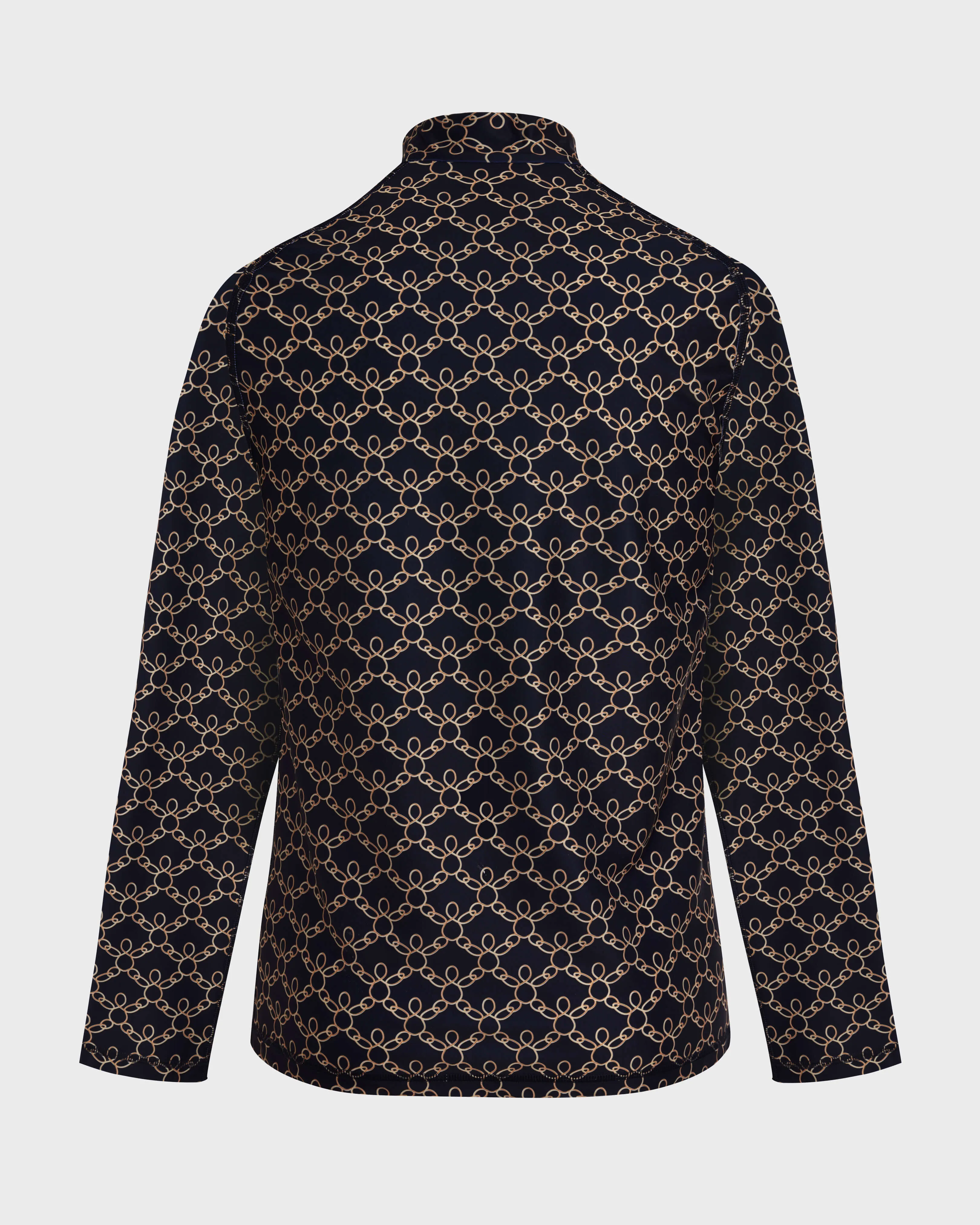 Vilebrequin - Langärmeliger Turtles Chain Rashguard Mit Reißverschluss Für Herren - Rashguard - Rocker-z - Blau - Größe S – Bild 2