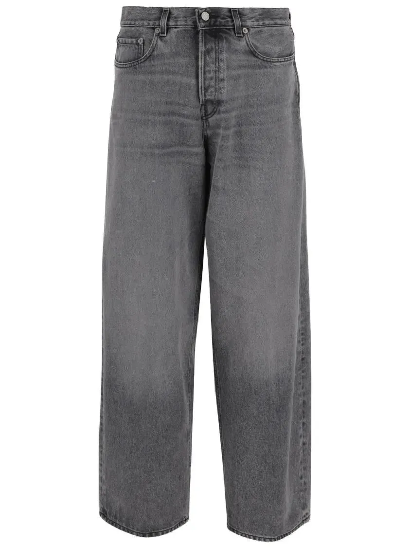 Haikure - Wide Fit Cotton Denim Jeans - Größe 27 - grau Haikure - Wide Fit Cotton Denim Jeans - Größe 27 - grau