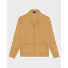 Vilebrequin - Solid Overshirt Aus Leinen Für Herren - Jacke - Corentin - Marone - Größe XXL Vilebrequin - Solid Overshirt Aus Leinen Für Herren - Jacke - Corentin - Marone - Größe XXL