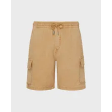 Vilebrequin - Natural Dye Leinen-bermudashorts Mit Cargotaschen Für Herren - Bermuda - Baie - Marone - Größe L Vilebrequin - Natural Dye Leinen-bermudashorts Mit Cargotaschen Für Herren - Bermuda - Baie - Marone - Größe L