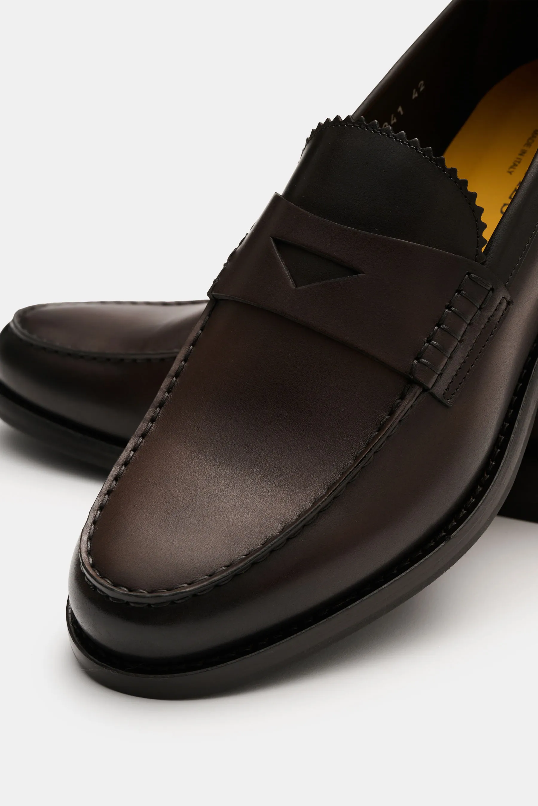 Doucal's - Herren - Penny Loafer 'Deco' dunkelbraun – Bild 3