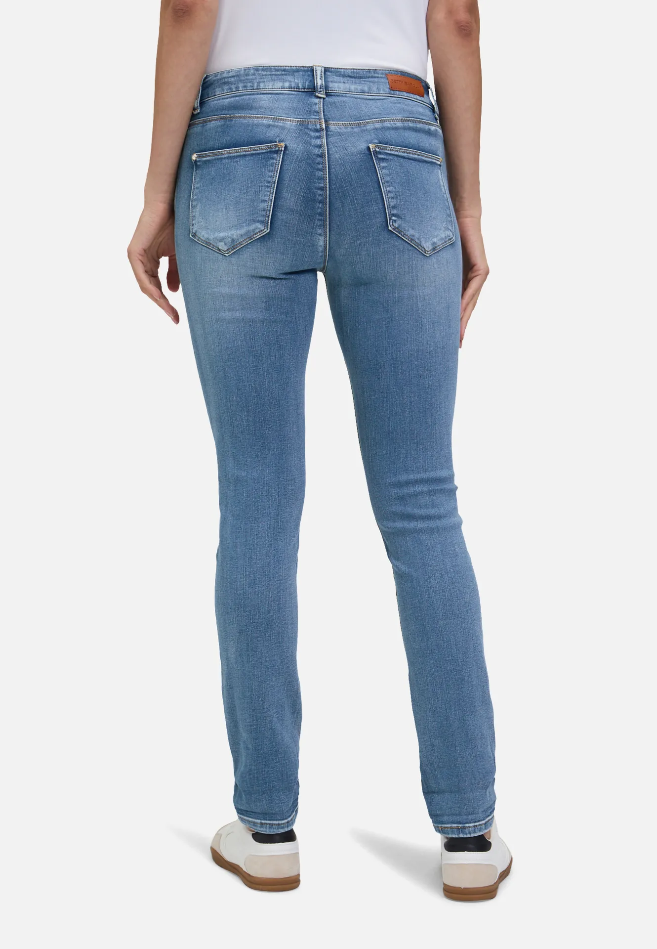 Basic-Jeans mit Waschung Basic-Jeans mit Waschung