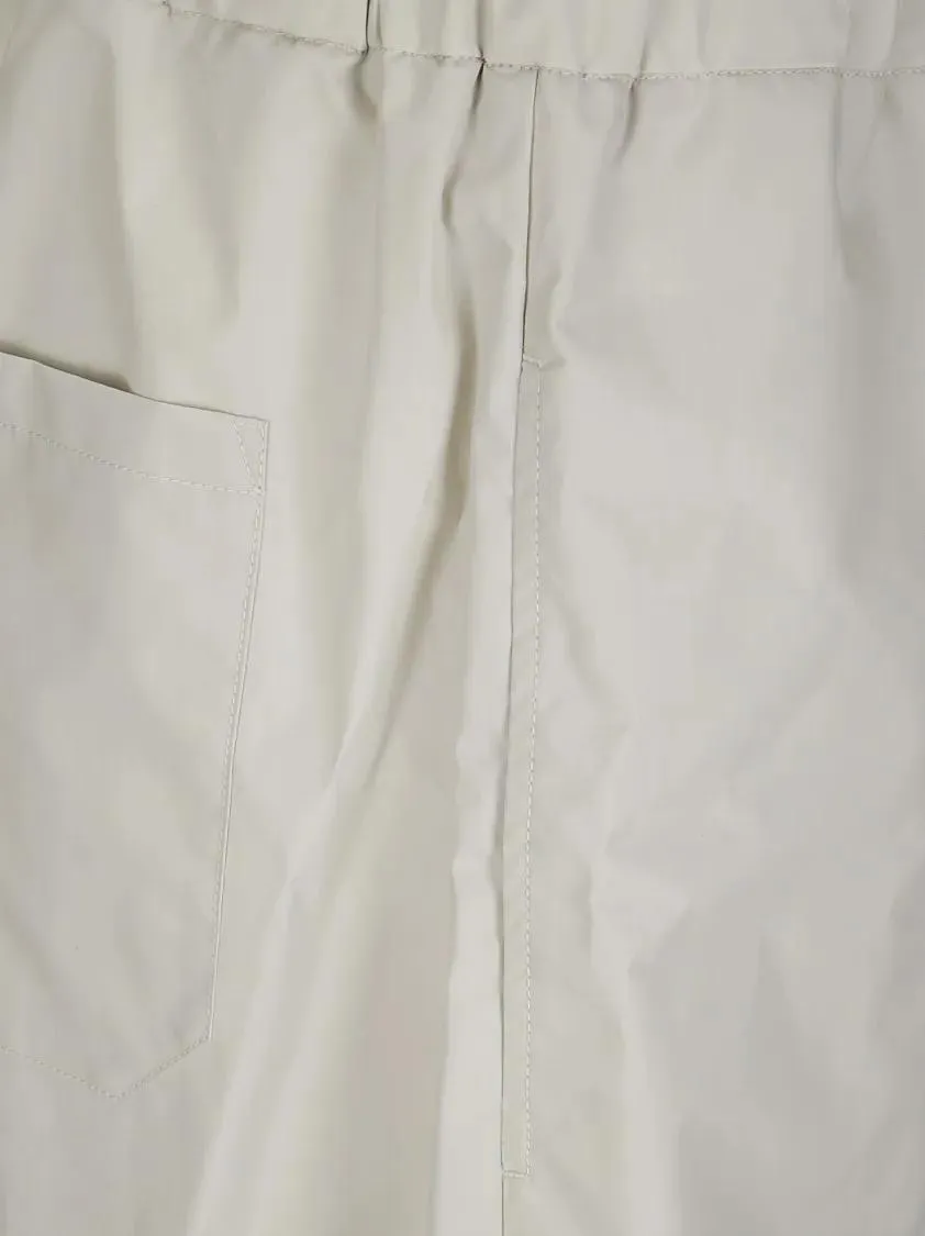 RIER - Cotton Bermuda Shorts With Elastic Waist - Größe S - beige – Bild 2