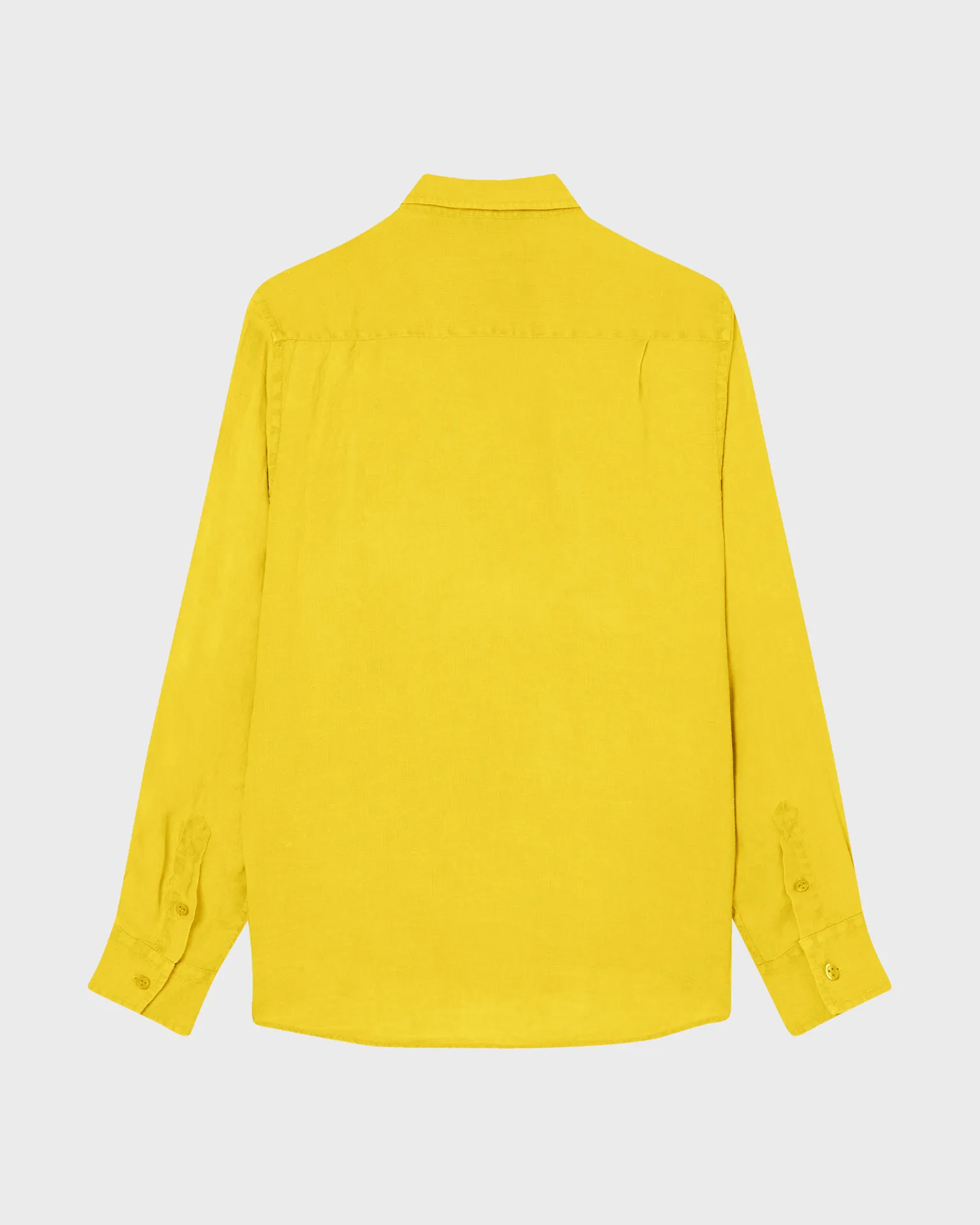 Vilebrequin - Solid Hemd Aus Leinen Für Herren - Hemd - Caroubis - Gelb - Größe M – Bild 2