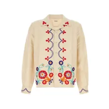 Bode New York - Multicolour Patterned Shirt With Playful Design - Größe M - bunt Bode New York - Multicolour Patterned Shirt With Playful Design - Größe M - bunt