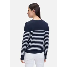 Basic-Strickjacke mit Streifen Basic-Strickjacke mit Streifen