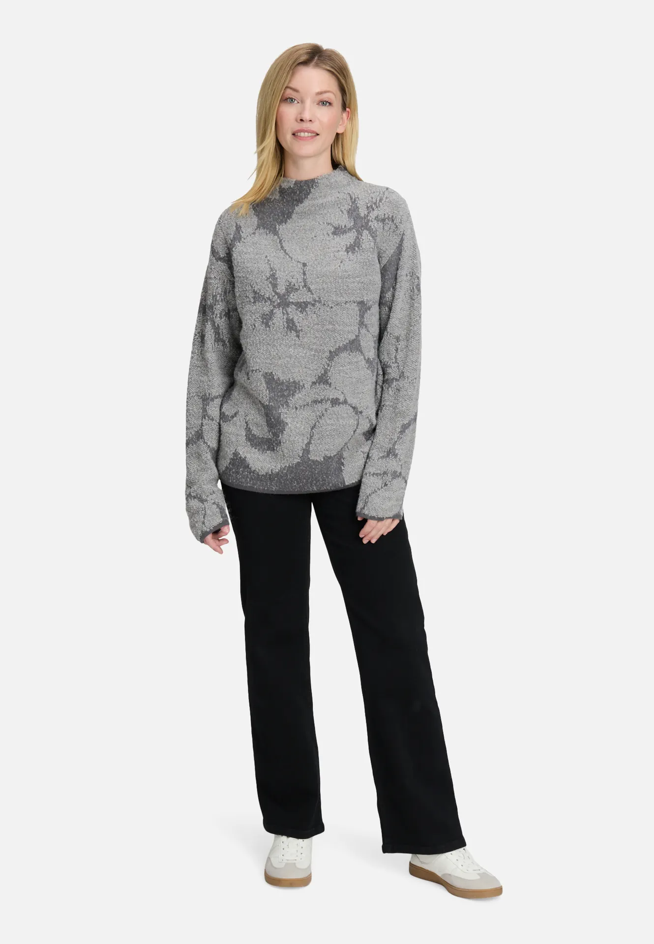 Strickpullover mit Jacquard – Bild 2