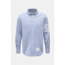 Thom Browne - Herren - Flanellhemd Button-Down-Kragen rauchblau Thom Browne - Herren - Flanellhemd Button-Down-Kragen rauchblau