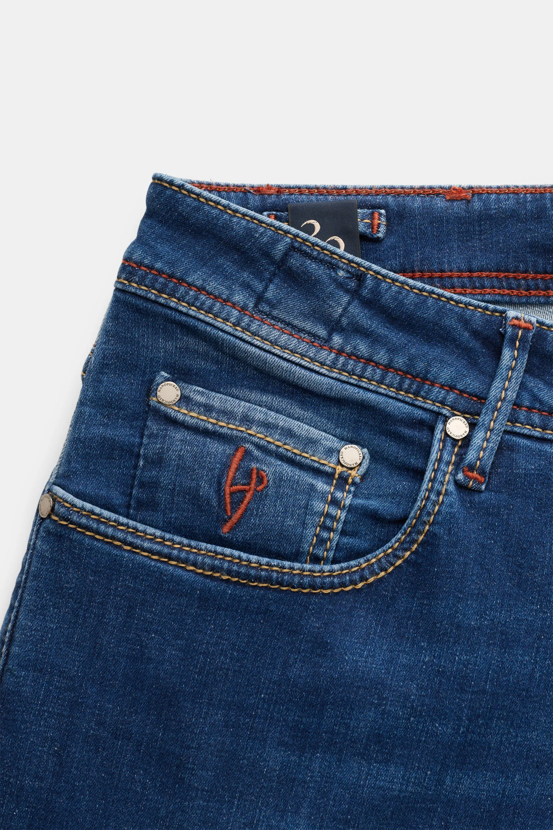 HandPicked - Herren - Jeans 'Ravello' blau – Bild 5